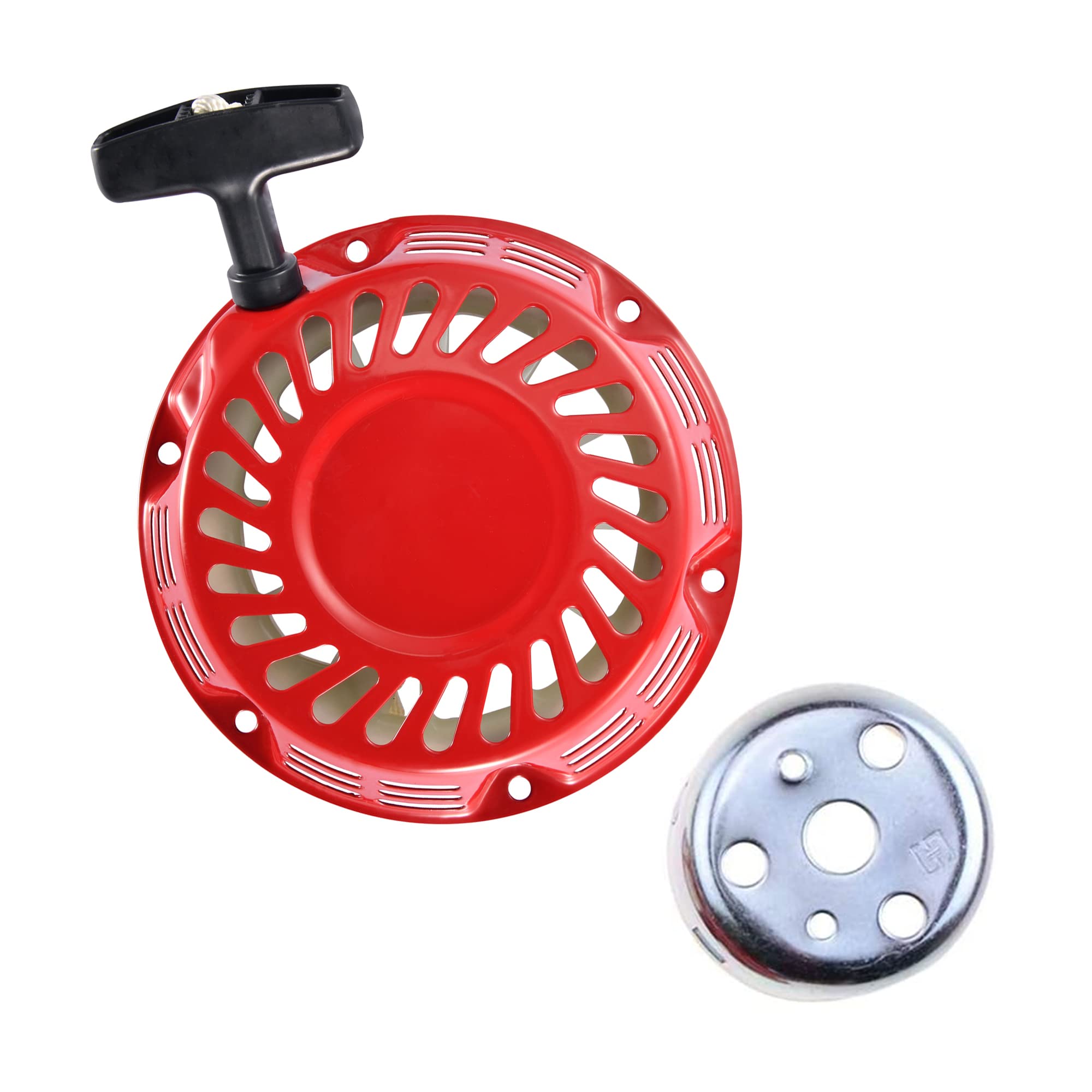 WOOSTAR Recoil Pull Starter with Cup Replacement for GX120 GX140 GX160 Generator 4HP 5.5HP 6.5HP Engine Lawn Mower