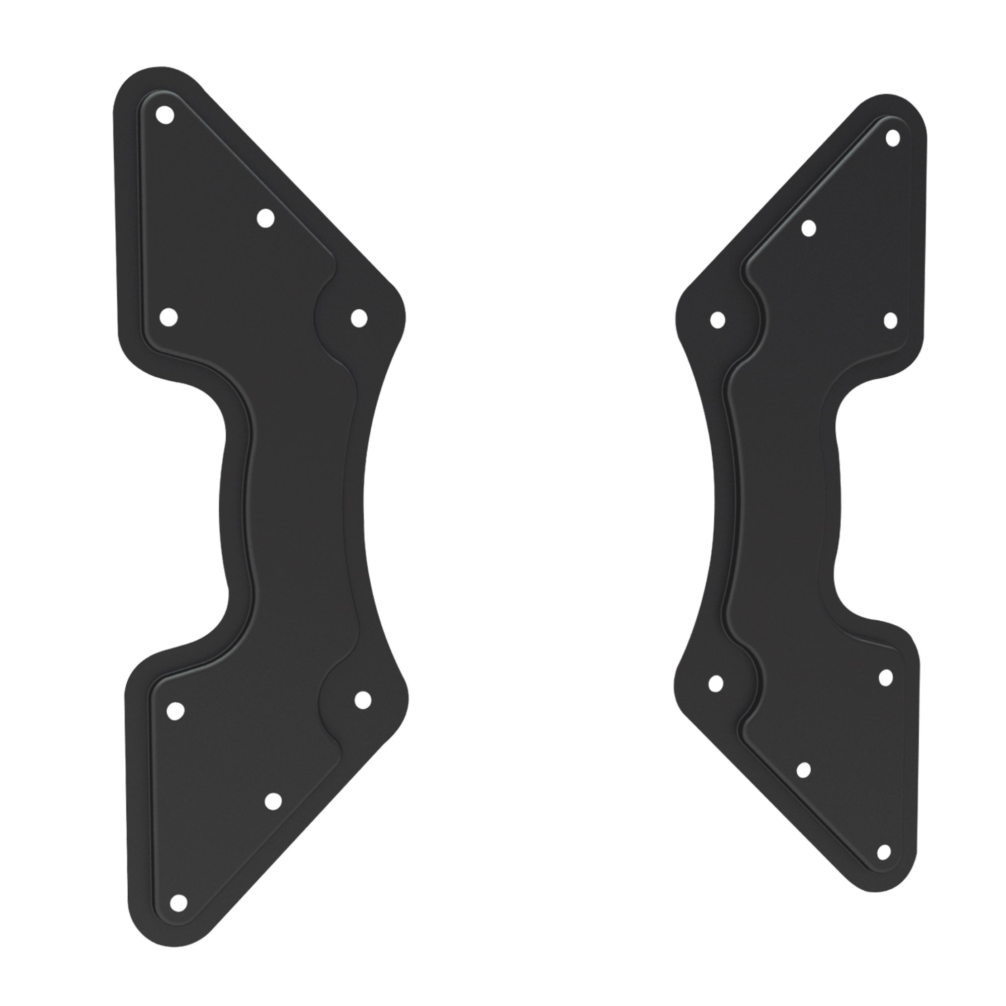 PureMounts PM-Adapt-C - Universal TV Mount Adaptor Plate / VESA 2-parts Enlarger / Extender - Enlarges VESA 200x200 up to 300x200 and 400x200, Max. Load 30kg