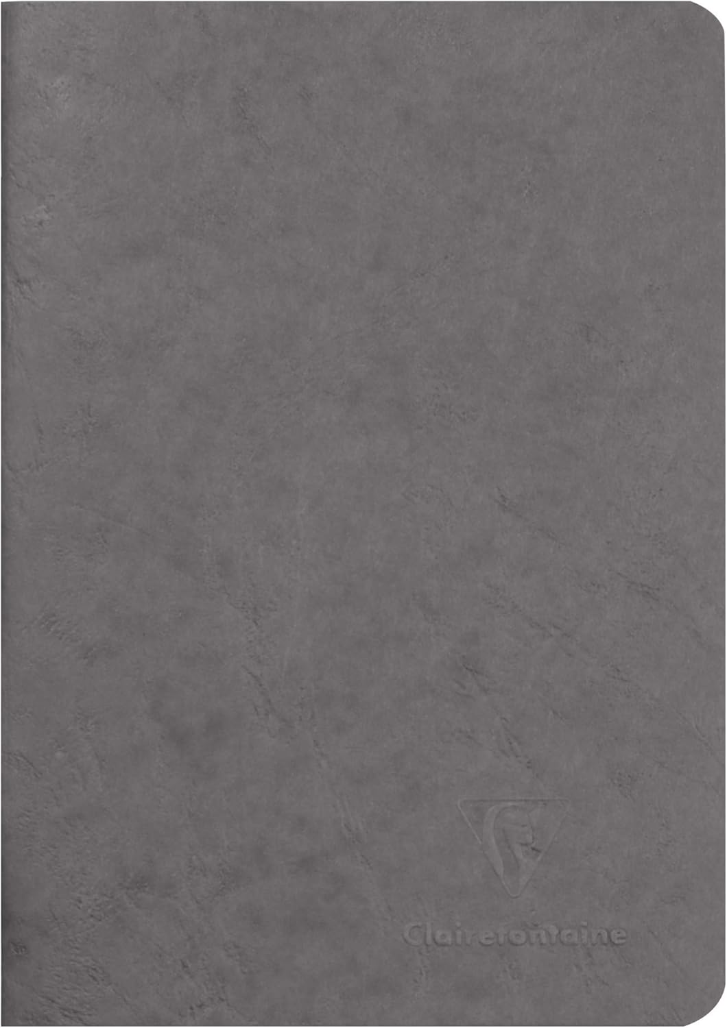 Clairefontaine Age Bag Notebook, A5, Plain, 96 Pages - Grey, Gris, Unité