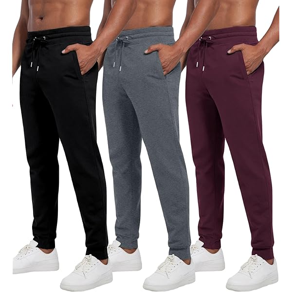 Paquete De 3: Pantalones Deportivos Deportivos Con