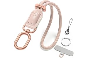 SURPHY Adjustable Lanyard Wristlet Hand Strap, with Metal Hook Compatible with AirPods, Phone Cases, Cameras, Keys