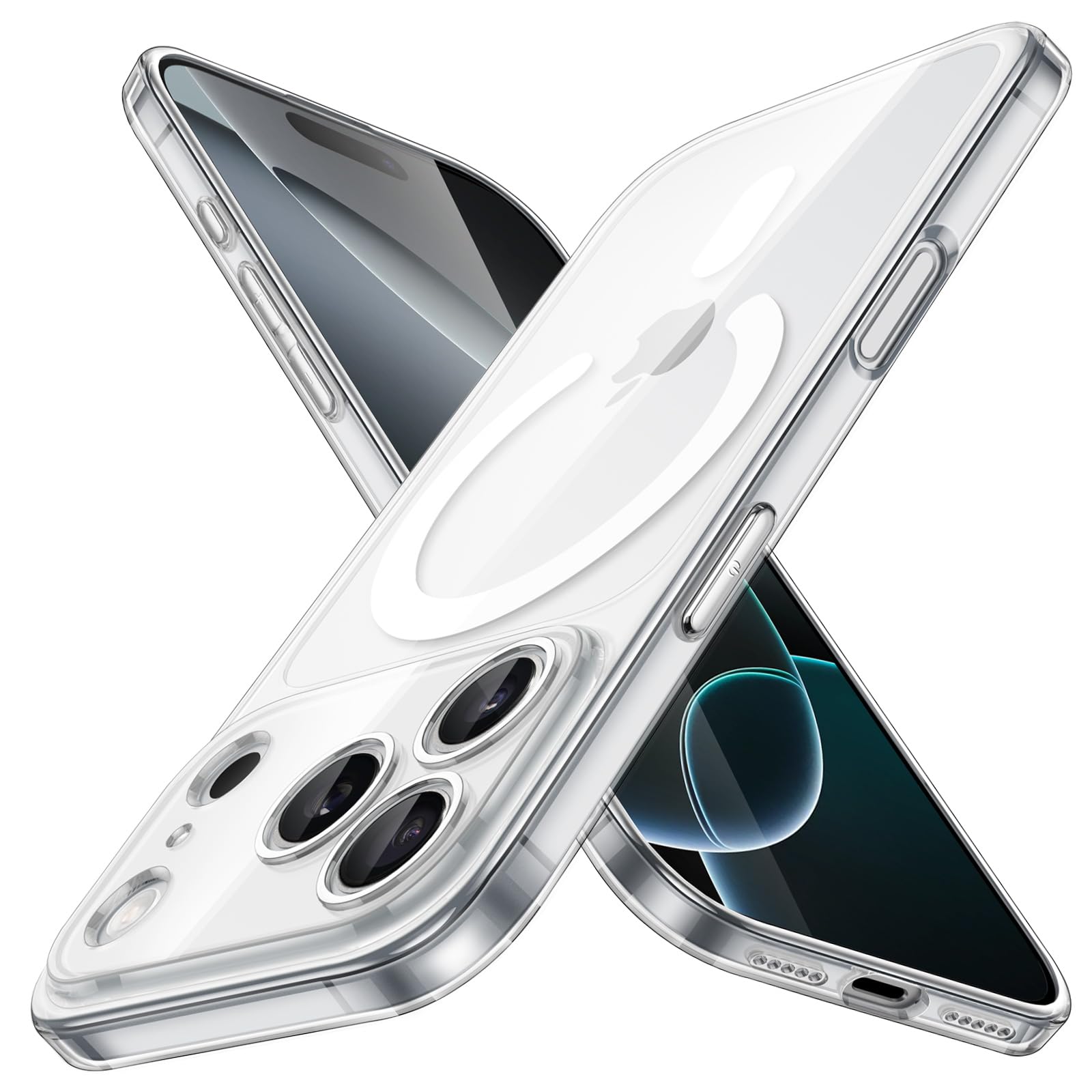 JETech Magnetic Slim Case for iPhone 17 Pro 6.3-Inch Compatible with MagSafe