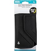 Nite Ize Clip Case Sideways Universal Rugged Holster - Protective Holster for Men's & Women's Belts - Phone Utility Belt Pouch - Phone Accessories - X-Large, Black