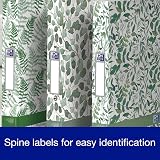 Oxford A4 Ring Binders Leaves Pattern 3 Pack 40 mm Spine 250 Sheets view 6