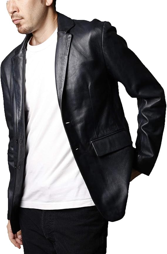 Amazon Mo Laws テーラードジャケット メンズ 本革 2つボタン ラムレザー レザージャケット 皮ジャケット 革ジャケット ブレザー ブラック ブラウン ネイビー ホワイト ワインレッド Mljk007 モローズ コート ジャケット 通販 Amazon Mo Laws テーラードジャケット メンズ 本革 2つボタン ラムレザー レザージャケット 皮ジャケット 革ジャケット ブレザー ブラック ブラウン ネイビー ホワイト ワインレッド Mljk007 モローズ コート ジャケット 通販