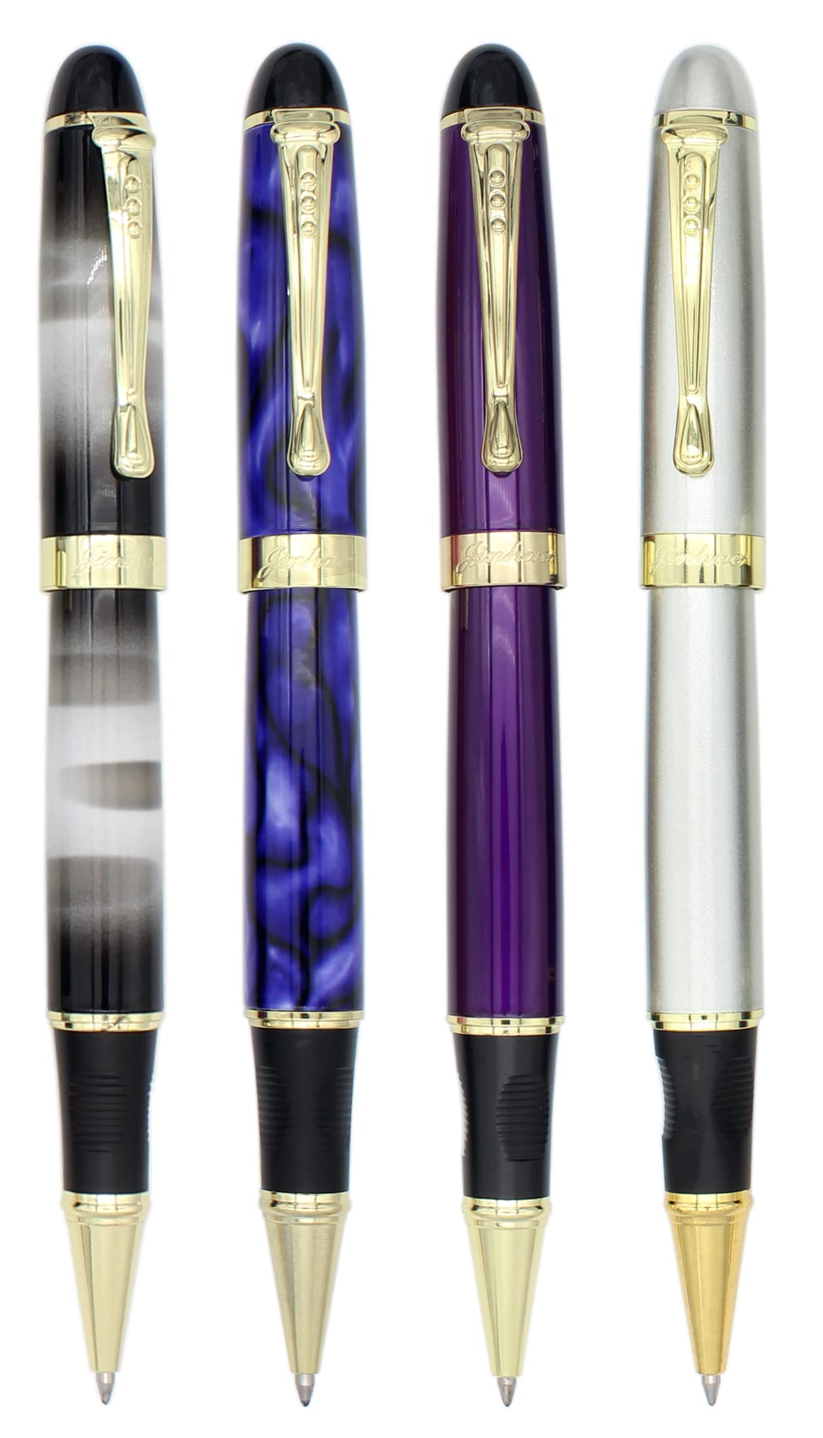 Gullor 4 Pieces Jinhao 450 Rollerball Pen in 4 Colors, Multicolor C