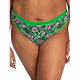 Curvy Couture womens Plus Size Thong Panties Available in Smooth, Mesh and Lace