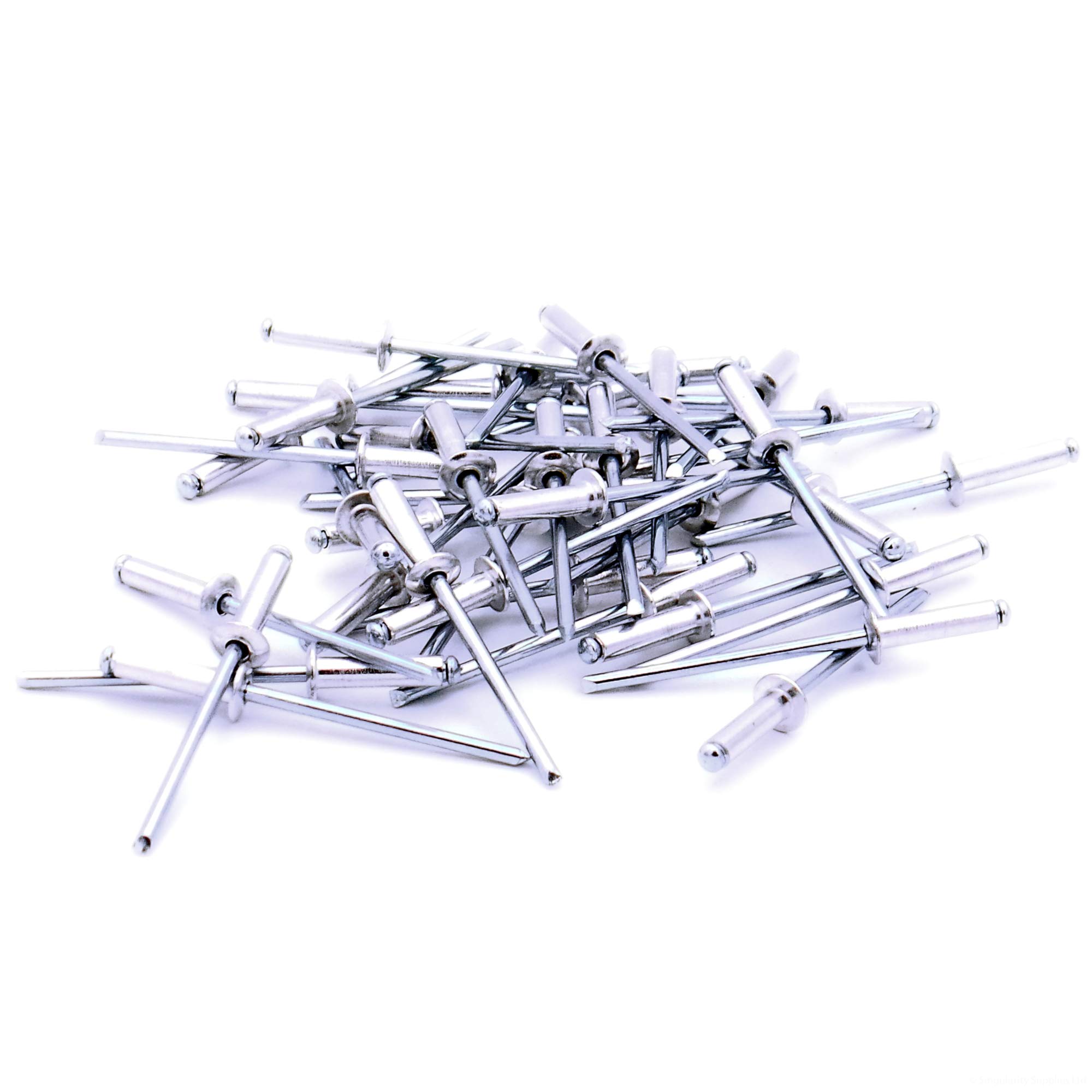 M3.2 (3.2mm x 10mm) Dome Blind Rivet - Aluminium (Pack of 40)