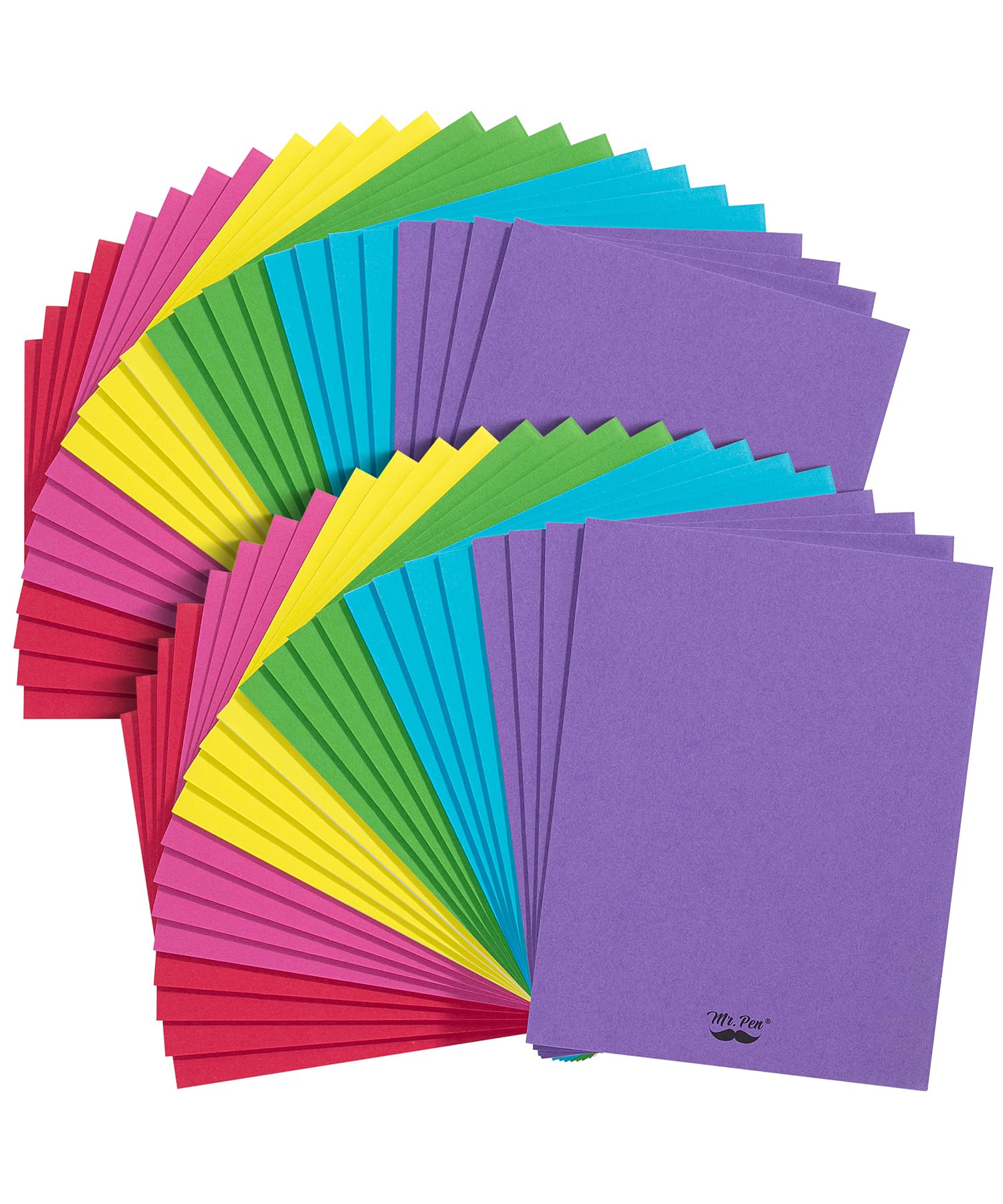 Photo 1 of Mr. Pen- Colorful Blank Books for Kids To Write Stories, 4.25" x 5.5", 32 Pages, 48 Pack, White Papers & Covers In 6 Different Bright Colors, Blank Notebooks for Kids Journal Bulk, Mini Journal for Students