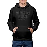 FOCO NFL Blackout Team Logo Pullover Hoodie