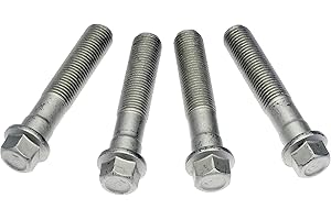 Dorman 917-519 Front Wheel Hub Bolt Compatible with Select Chevrolet/GMC Models, 4 Pack