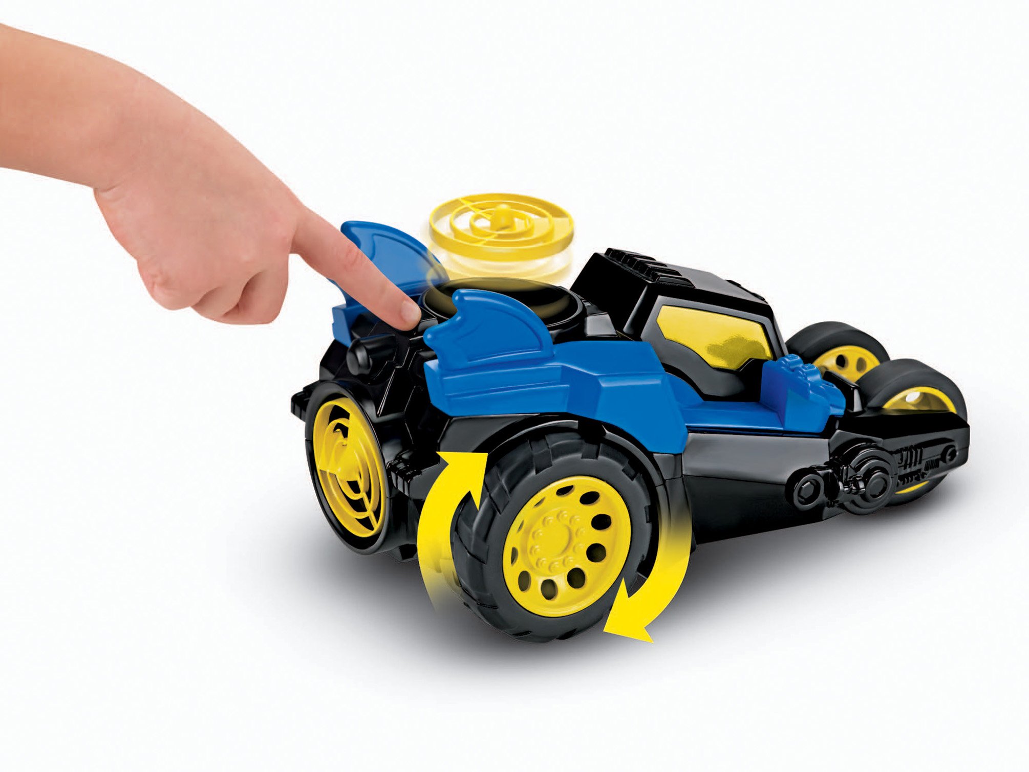 imaginext motorised batmobile