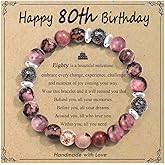 OAVOOK 30th/40th/50th/60th/70th/21st/80th/90th Birthday Gifts for Women, Unique Gifts for Woman Bead Bracelet for Mom, Aunt, Wife, Grandma, Sisters, Friends