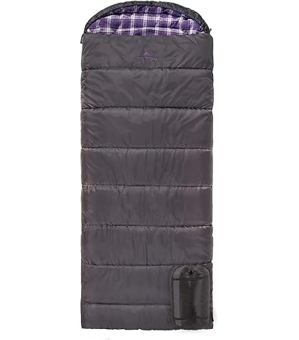 TETON Sports Evergreen Sleeping Bag - Large Cold-Weather Sleeping With