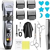 Benbodes Hair Clippers & Beard Trimmer Grooming Kit for Men，Professional Hair Cutting kit,Electric Cordless Rechargeable Hair Trimmer with LED Display for Home Personal Hair Grooming, Gifts for Men