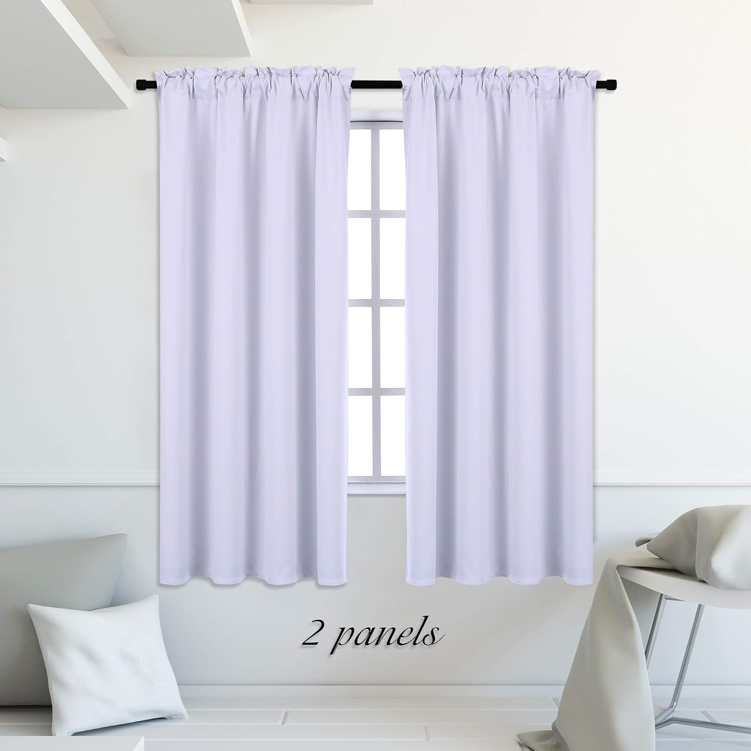 Amazon.com: DONREN 72 Inch Room Darkening Curtain Panels - Thermal