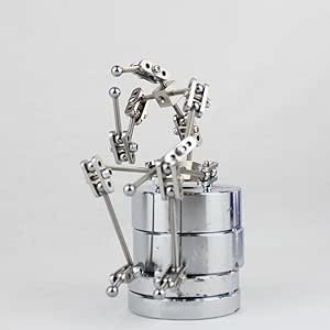 Diy Studio Stop Motion Armature Kits | Metal Puppet Figure for Character Design Creation | Not-Ready Studio Armature Kits Very Easy to Assemble for Stop Motion Animation or Just Fun | 180 mm Tall