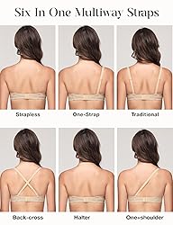 Wingslove Women's Strapless Full Figure Bra