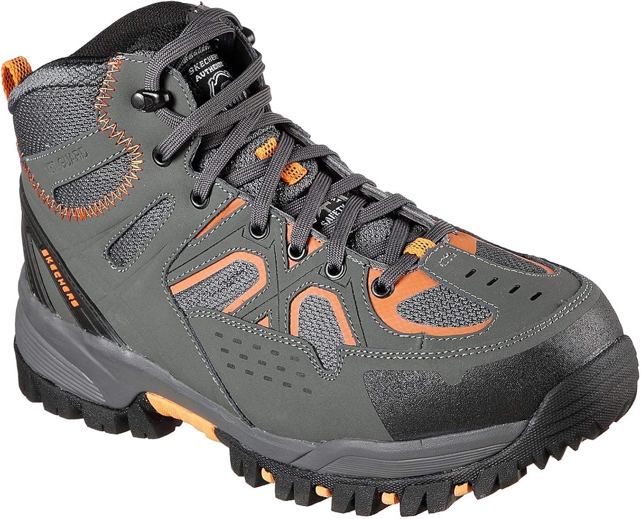 Skechers Mens Work Vinten Alloy Toe Metatarsal Guard Boot