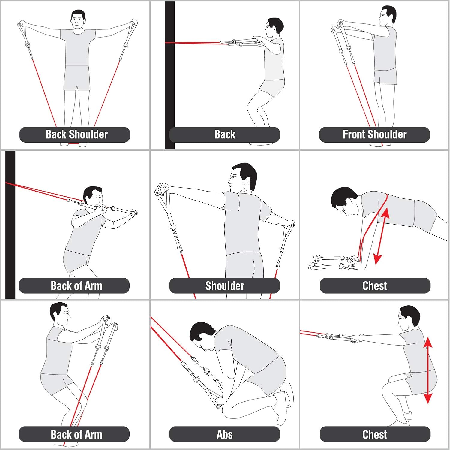veick resistance bands workout