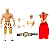Mattel WWE Ultimate Edition Cody Rhodes  Figure &amp; Accessories Set | Cody Rhodes 6-inch scale Action Figure Collectible with Swappable Heads &amp; Hands, 30 Articulation Points​​​