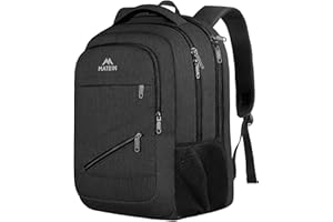 MATEIN Business Travel Backpack, Extra Large TSA Friendly Work Backpack with USB Charging Port and Laptop Compartment,Water R