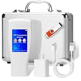 Helivivfy Portable ATP Fluorescence Tester, Rechargeable Handheld Fluorescent Microbial Surface Cleanliness Tester Food Hygiene Monitor (Swab not Included)
