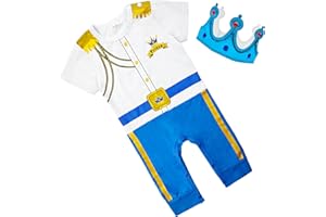 Pezhiqun Baby Boys Charming Prince Astronaut Doctor Outfit Newborn Infant Girls Halloween Vampire Bats Cosplay Costumes