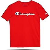 Champion Boys T-Shirt Short Sleeve Logo Tee Shirt for Boys