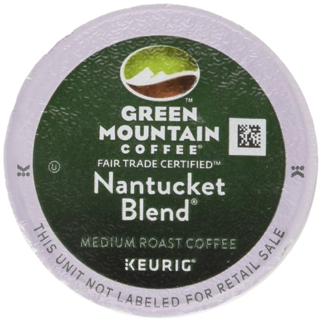 Green Mountain Coffee Nantucket Blend, Medium Roast, KCup Portion Pack