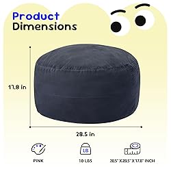 Hobestluk Bean Bag Chairs 2.5FT Beanbag Chair with
