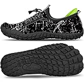 Built-in Heel Grips Water Shoes for Kids Girls Boys Hiking Wide Barefoot Swim Beach Pool Big Kid