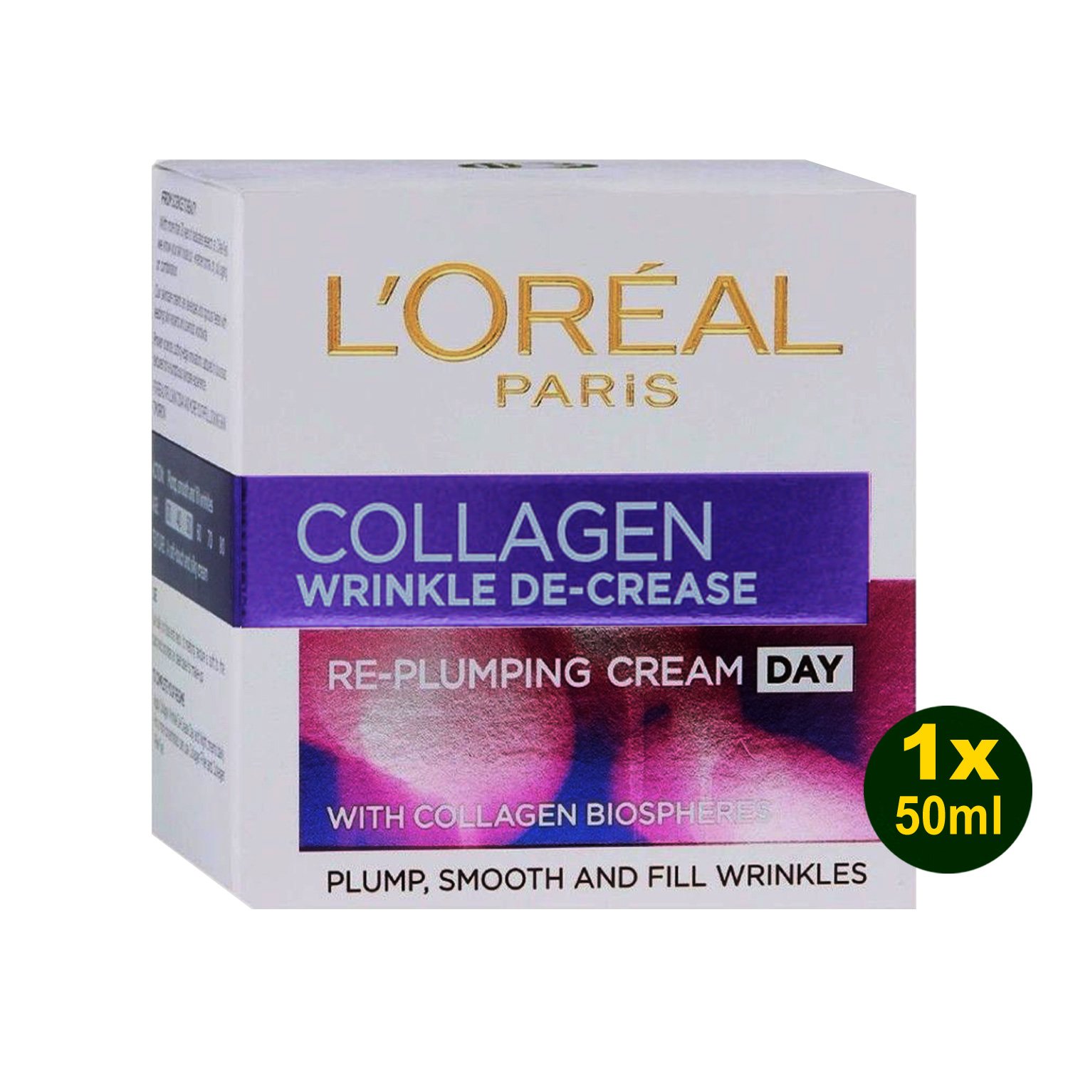 loreal collagen wrinkle decrease day cream