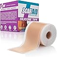 Silicone Scar Tape Premium-Grade for Surgical Scars, C-Section Recovery Essentials, Keloid & Hypertrophic Scars, Reusable Silicone Tape, Scar Patches for Healing, Scar Tape Silicone Reduces Redness