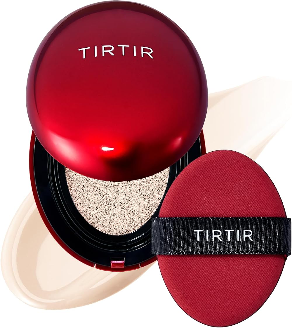 TIRTIR Mask Fit Red Cushion Foundation 18g Full Coverage Satin Glow 72h