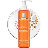 La Roche-Posay Vitamin C Brightening Face Wash, Gentle Foaming Facial Cleanser with Vitamin Cg and Vitamin B3 to Brighten and Even Skin Tone, Vitamin C Face Wash that Cleanses Dirt & Makeup, 200ml