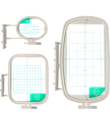 Cerchio Magnetico In Metallo Per Ricamo Brother/Babylock 4x4 (SA443) - Designio, Innov-is, PE, Con 2 Magneti - 2
