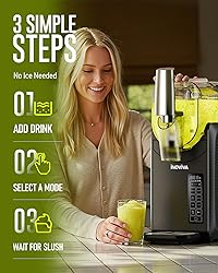 Slushie Machine, No Ice Needed, 68 oz INOVIVA