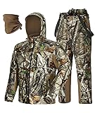 TIDEWE Hunting Clothes for Men with Face