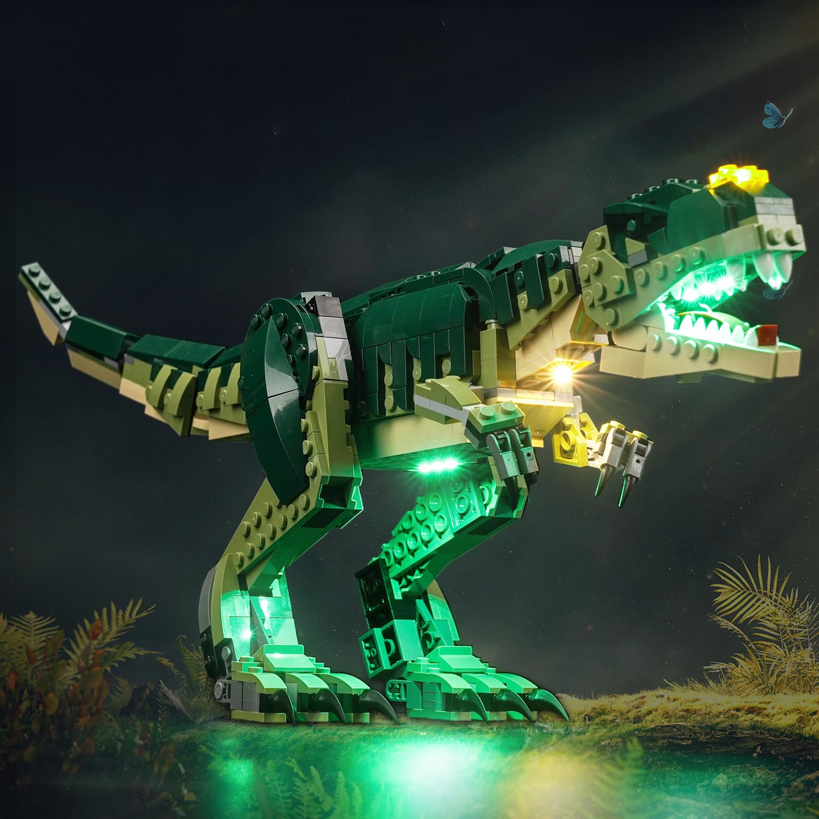 Light Kit for Lego 3-in-1 T. rex, Lighting Set for Lego 31151 3-in-1 T. rex Set - Not Include Models, Just Light Kit — image 1