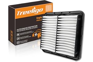 Treeligo CA9997 Engine Air Filter, Replacement for Impreza 2008-2016 Legacy 2005-2019 Forester 2009-2018 Outback 2005-2019 Tribeca 2008-2014, Up to 12 Months/12,000 Miles Filter Protection(EAF206001)