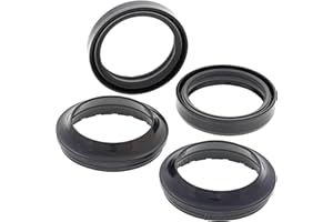 All Balls Racing 56-133-1 Fork and Dust Seal Kit Compatible with/Replacement for Honda Kawasaki Suzuki Yamaha