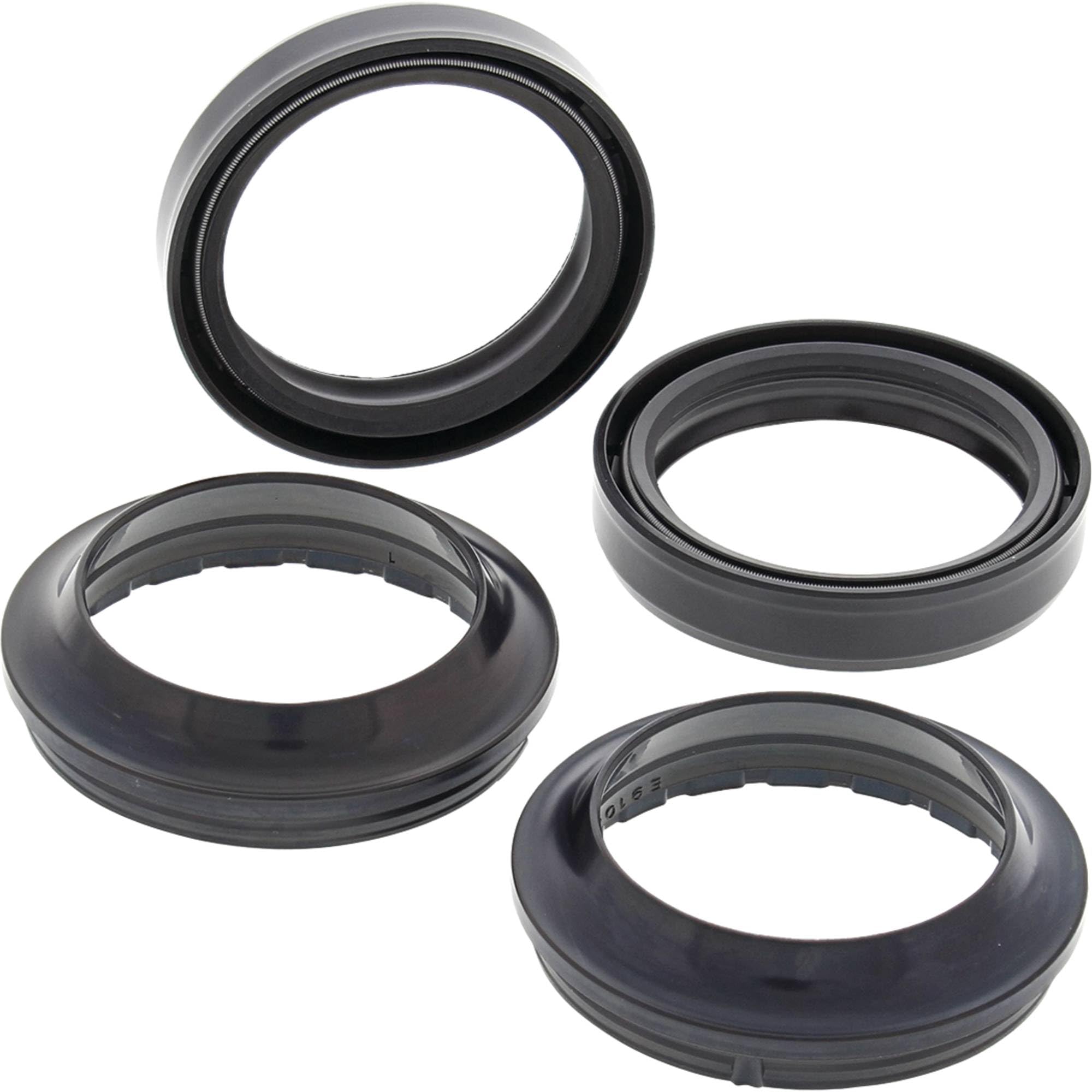 All Balls Racing 56-133-1 Fork and Dust Seal Kit Compatible with/Replacement for Honda Kawasaki Suzuki Yamaha