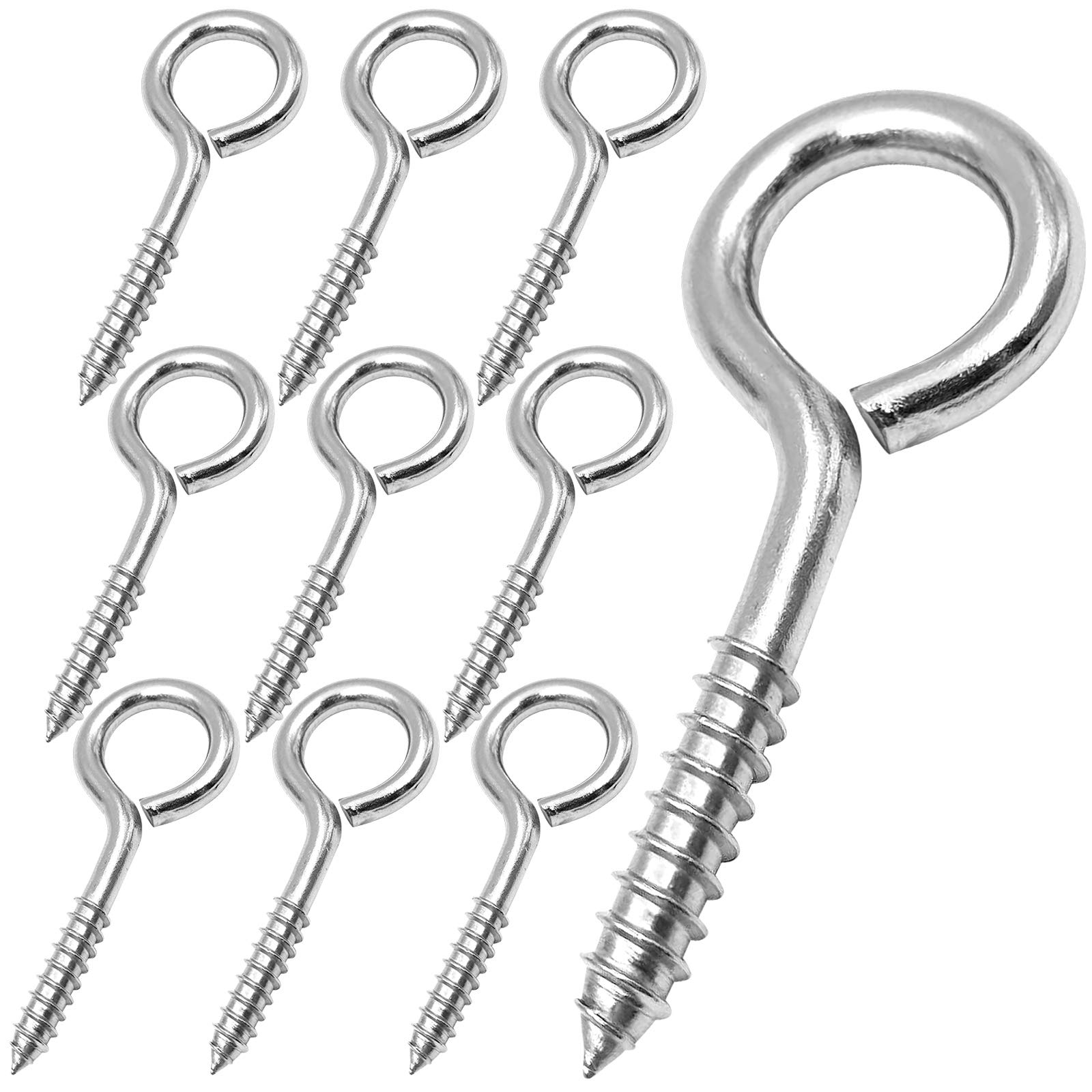 Aovchei Eye Screws, 100PCS 1.5 Inches Heavy Duty - View #7