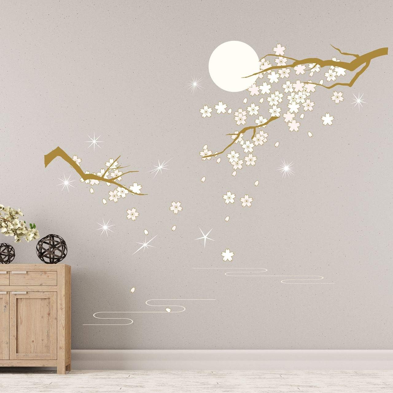 WALPLUS 106x90x0.02cm Wall Stickers 38pcs Swarovski Crystals + House Rules French Quote Birdcage with Photo Frame Mural Art Removable Self-Adhesive Decals Vinyl Nursury Living Room Bedroom Decors - Image 5