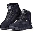 FREE SOLDIER Hiking Work Boots Men's Tactical Boots 6 Inches Lightweight Military Boots Breathable Outdoors Desert Boots