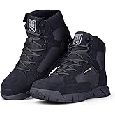 FREE SOLDIER Waterproof Hiking Work Boots Men's Tactical Boots 6 Inches Lightweight Military Boots Breathable Desert Boots