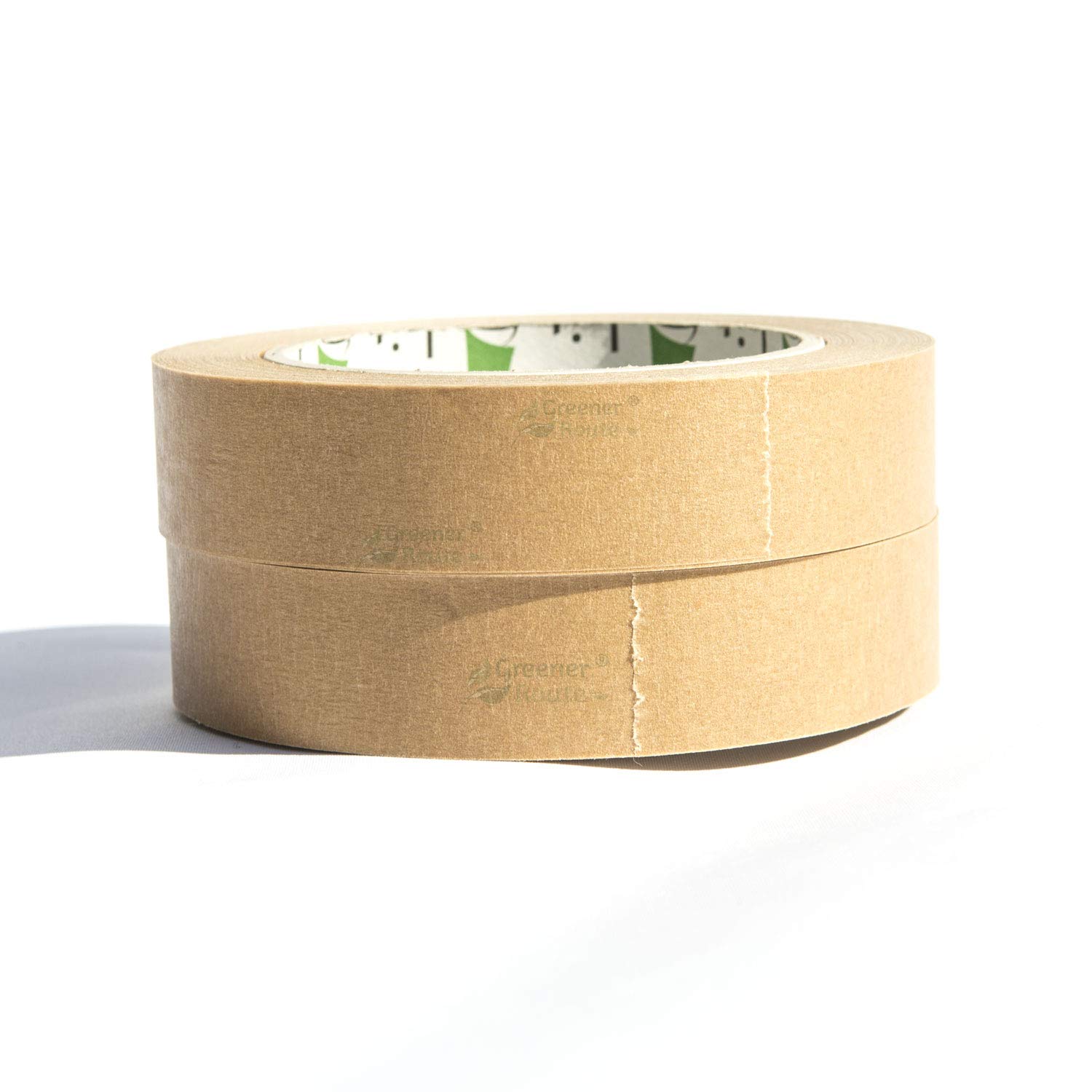 2X 25mm x 50m Framer's Tape, Brown Masking Tape, Self-Adhesive Kraft Paper Material, Ideal for Picture framing Masking - Image 3