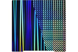 IdeaFormer-3D H1H Build Plate for Prusa MK4 MK3S+ MK52, H1H Light Beam+Phantom Spring Steel Sheet Flexible Printing Plate 241x253.8mm for Prusa I3 MK2 2.5S MK52 MK3 MK3S+ MK4