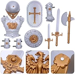 Medieval Knight in Shining Armor, Kids Crusader